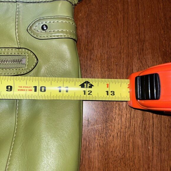 AUTHENTIC COACH CONVERTIBLE HOBO SHOULDER BAG, Green - Picture 7 of 8